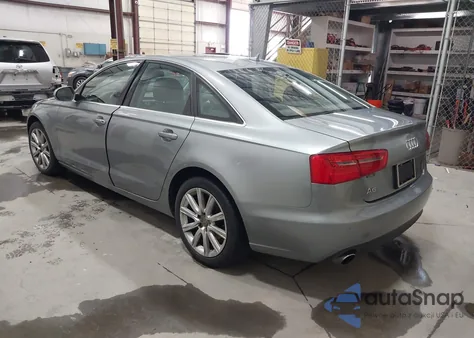 2013 Audi A6 2.0T Premium from USA, damaged, VIN WAUGFAFC6DN027147